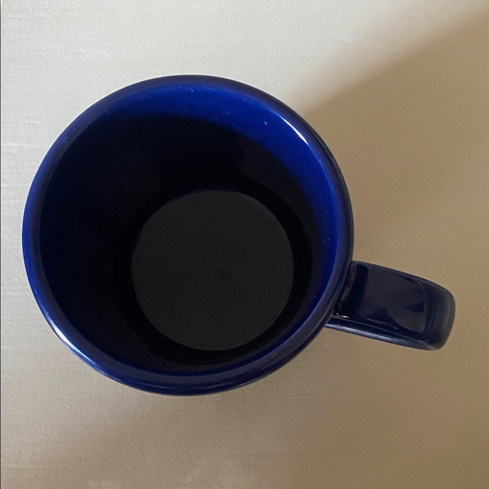 Kate Spade Dark Blue Ceramic Mug - Out to Lunch Mug - Picture 6 of 8